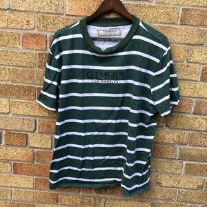 Striped Guess Shirt Green